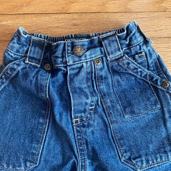 ☁️ 5/$20 Oshkosh Jean Denim Shorts 12M - Picture 4 of 4